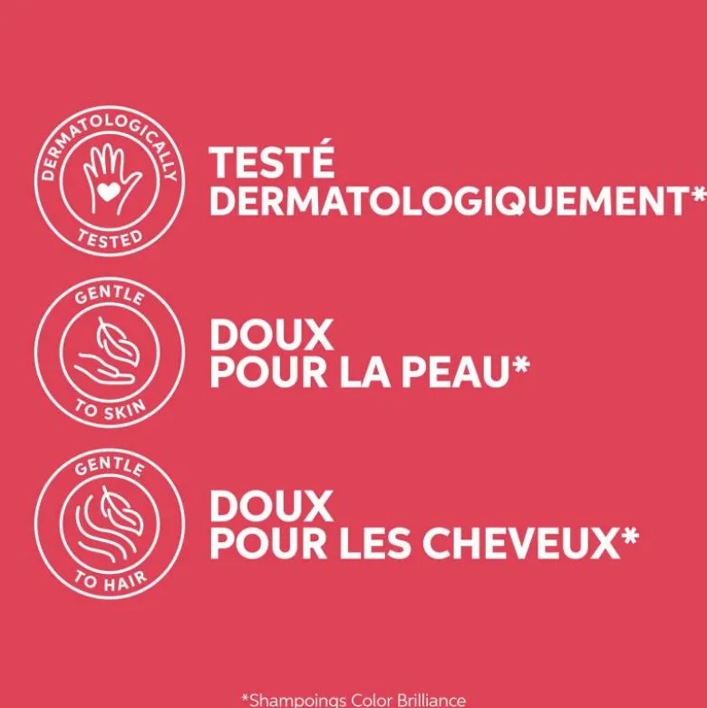 Shampoing cheveux colorés et épais Color Brilliance / 500ml