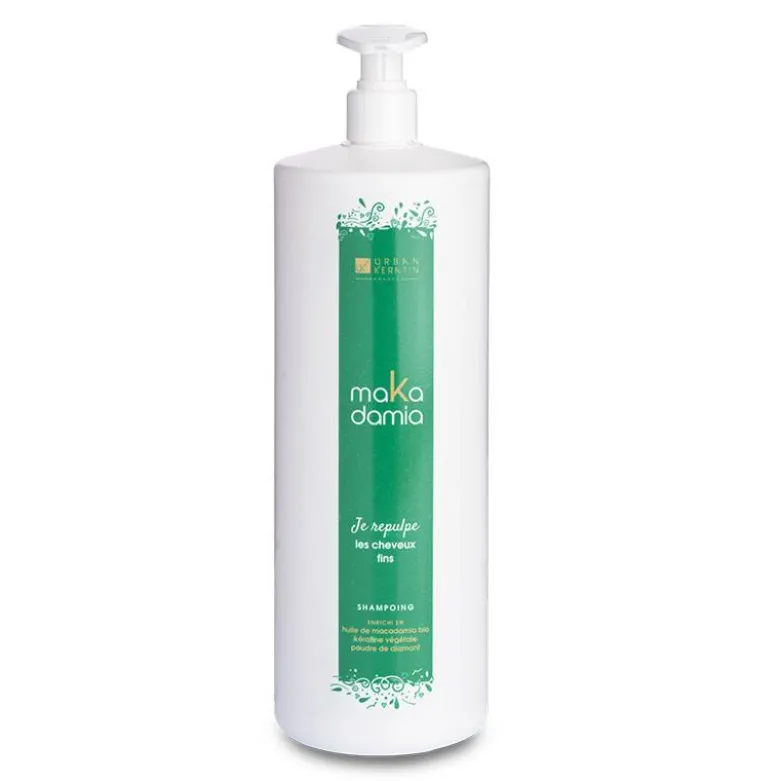 Shampoing cheveux fins Je repulpe maKadamia / 1000ml