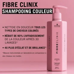Shampoing couleur Fibre Clinix - cheveux colorés / 300ml