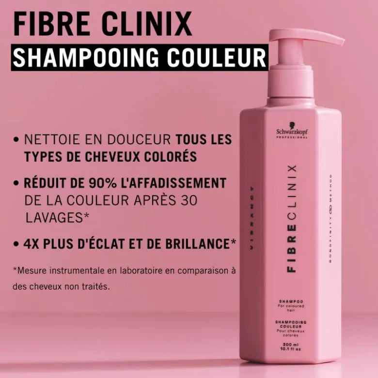 Shampoing couleur Fibre Clinix - cheveux colorés / 300ml