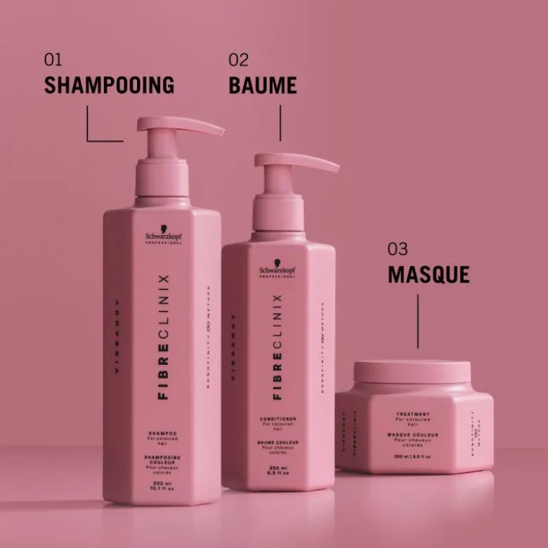 Shampoing couleur Fibre Clinix - cheveux colorés / 300ml