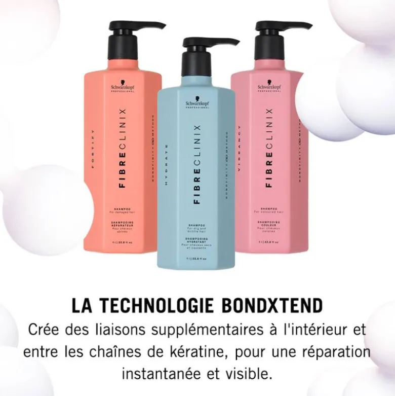 Shampoing couleur Fibre Clinix - cheveux colorés / 300ml