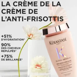Shampoing crème Gloss Absolu – brillance, hydratation, anti-frisottis / 250ml