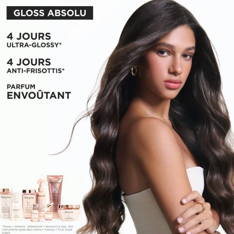 Shampoing crème Gloss Absolu – brillance, hydratation, anti-frisottis / 250ml