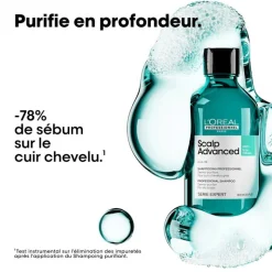 Shampoing dermo-purifiant pour cuirs chevelus gras Scalp / 300ml