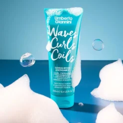 Shampoing définisseur de boucles homme Waves Curls Coils – hydrate, définit / 250ml