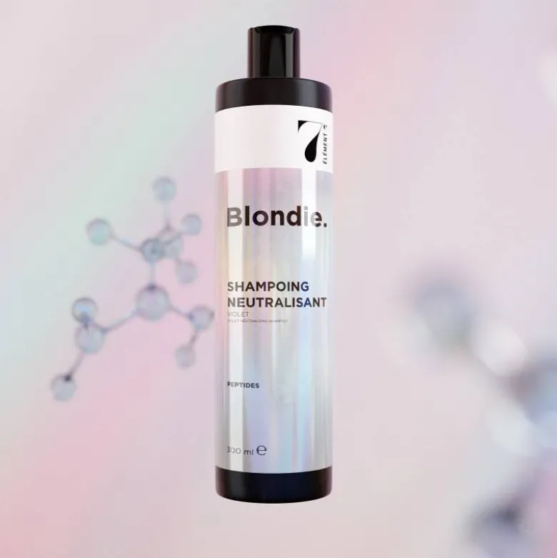Shampoing déjaunisseur violet – neutralisation intense, éclat, fibre douce / 300ml