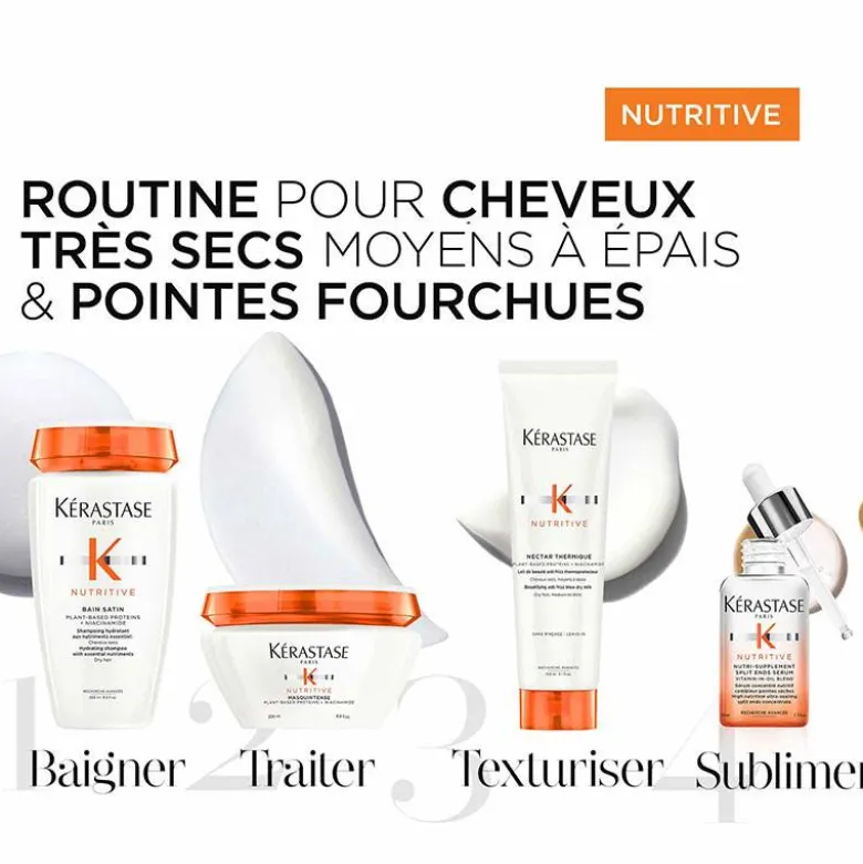 Shampoing hydratant Bain Satin Nutritive – nutrition, douceur, brillance / 250ml