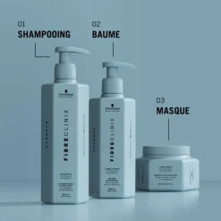 Shampoing hydratant Fibre Clinix - Cheveux secs et cassants / 300ml