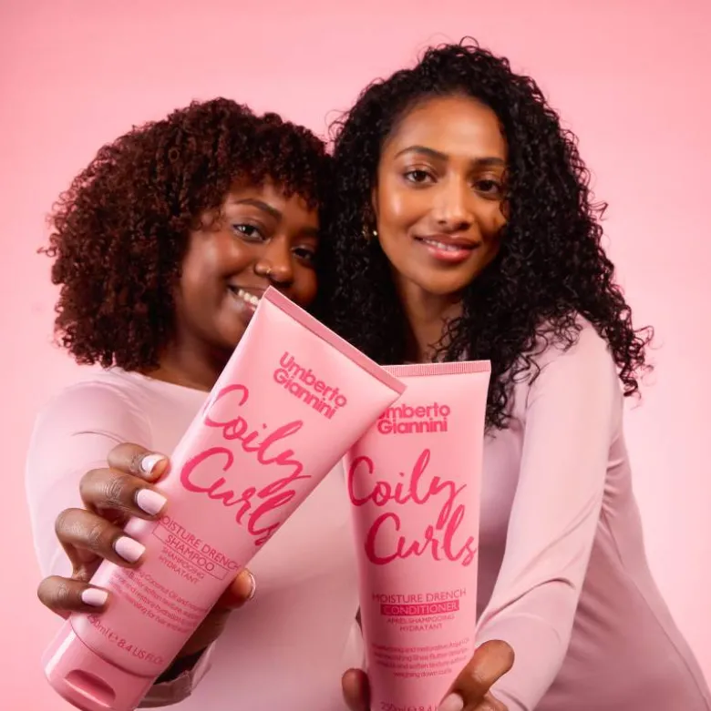Shampoing hydratant sans sulfates Coily Curls – Hydratation, soin, antifrizz / 250ml