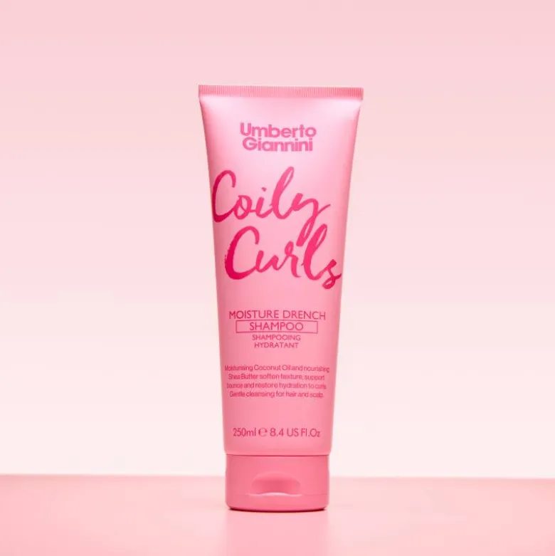 Shampoing hydratant sans sulfates Coily Curls – Hydratation, soin, antifrizz / 250ml