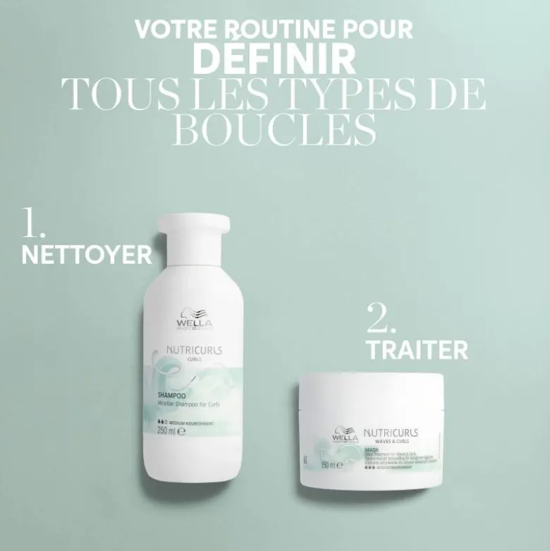 Shampoing micellaire cheveux bouclés Nutricurls / 250ml