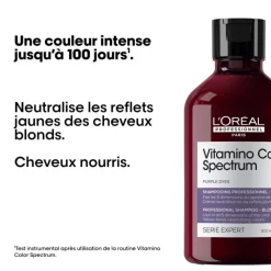 Shampoing neutralisant violet Vitamino Color Spectrum / 300ml