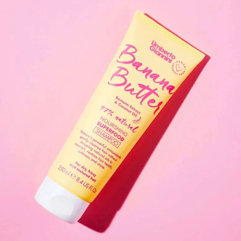 Shampoing nourrissant Banana Butter – hydrate, nourrit, lisse / 250ml