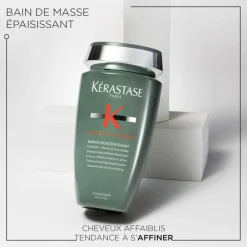 Shampoing épaississant Genesis Homme – volume, densité, triple action / 250ml