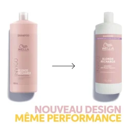 Shampoing raviveur de couleur Blonde recharge Blond froid / 1000ml