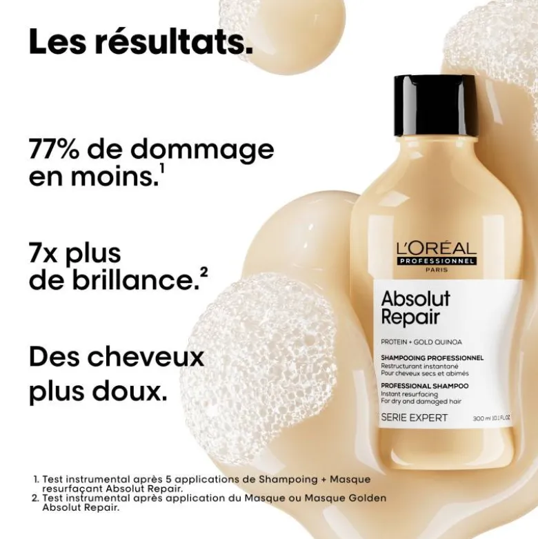 Shampoing restructurant Absolut Repair Gold / 500ml