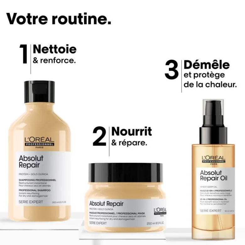 Shampoing restructurant Absolut Repair Gold / 300ml