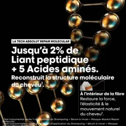 Shampoing réparateur moléculaire Absolut Repair Molecular / 500ml