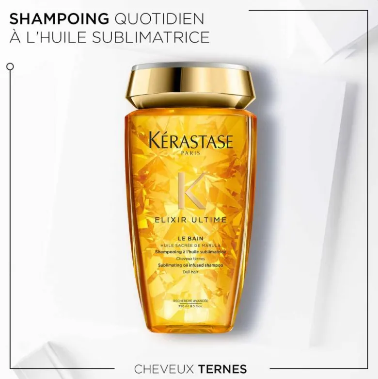 Shampoing sublimant Bain Elixir Ultime – brillance, nutrition, légèreté / 250ml