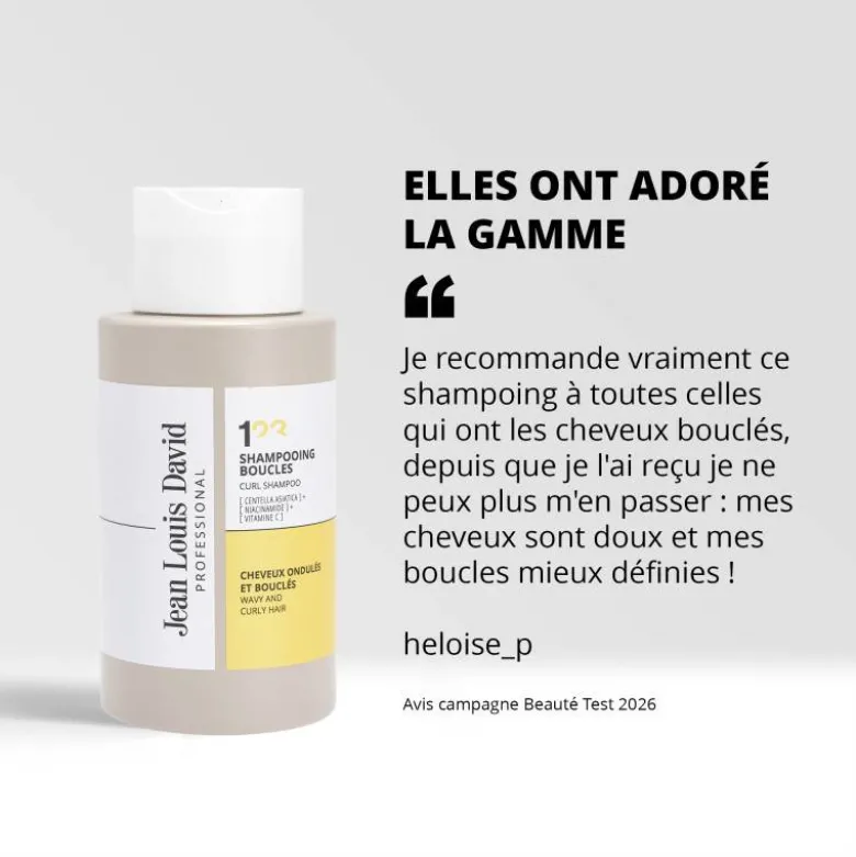 Shampooing boucles - hydratation, définition, anti-frisottis / 300ml