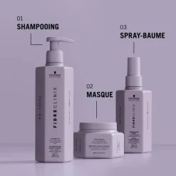 Shampooing disciplinant Fibre Clinix - Cheveux épais et difficiles à coiffer / 300ml