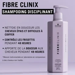 Shampooing disciplinant Fibre Clinix - Cheveux épais et difficiles à coiffer / 300ml