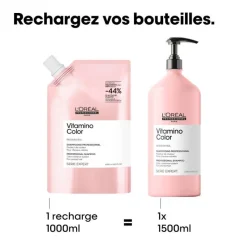 Shampooing professionnel Vitamino Color – fixation couleur et éclat / 1000ml