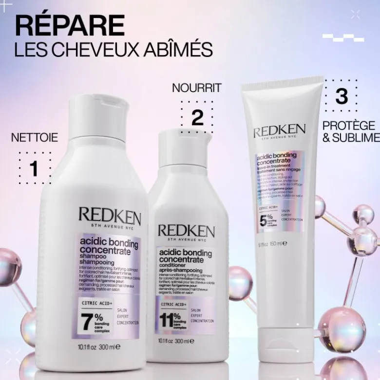 Shampooing réparateur Acidic Bonding Concentrate – réparation, brillance, douceur / 300ml