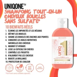 Shampooing Tout-en-Un UniqOne™ Cheveux Bouclés / 230ml