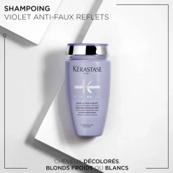 Shampooing violet Bain Ultra-Violet – anti-reflets, éclat, renforcement / 250ml
