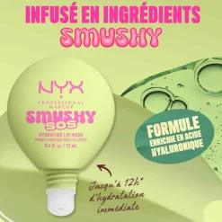 Smushy Glaze Lip Balm – Green Sereni-Tea : soin 2-en-1, éclat naturel, brillance
