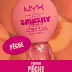 Smushy Glaze Lip Balm – Peachy Pamper : soin lèvres, pigmentation modulable