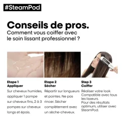 Soin lissant professionnel SteamPod / 50ml