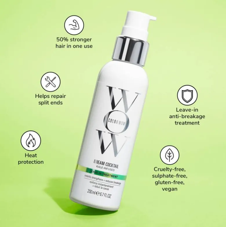 Soin réparateur leave-in Dream Cocktail Kale – anti-casse, force, protection / 200ml