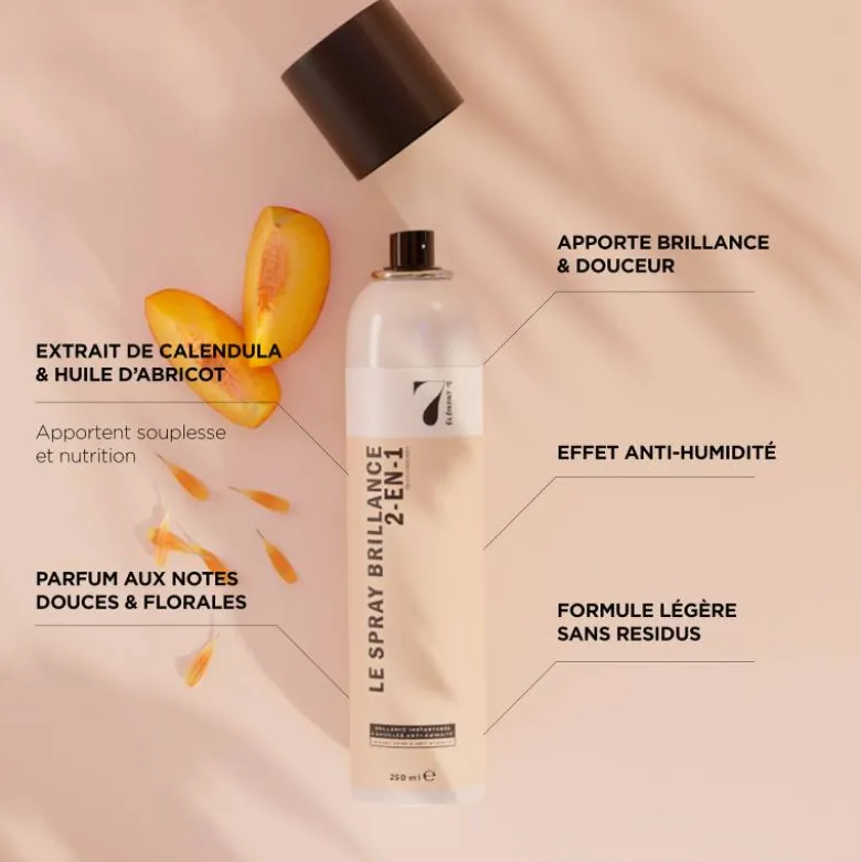 Spray brillance 2-en-1 - brillance instantanée et bouclier anti-humidité / 250ml