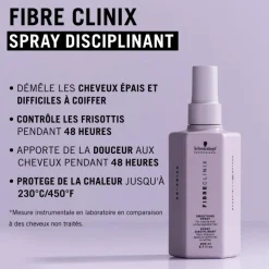 Spray disciplinant Fibre Clinix - Cheveux épais et difficiles à coiffer / 200ml