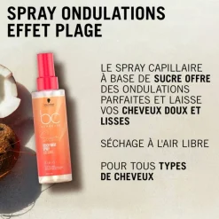 Spray ondulations effet plage BC Sun Protect – texture naturelle, douceur, tenue / 150ml