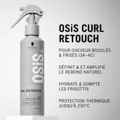 Spray raviveur boucles – hydratation, rebond, fixation légère / 200ml