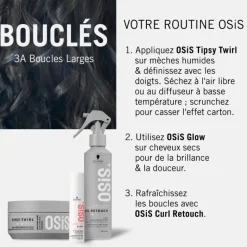 Spray raviveur boucles – hydratation, rebond, fixation légère / 200ml