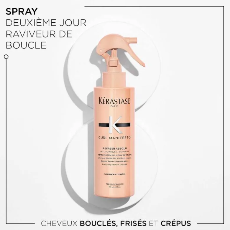 Spray Refresh Absolu – hydratation, définition, brillance / 190ml