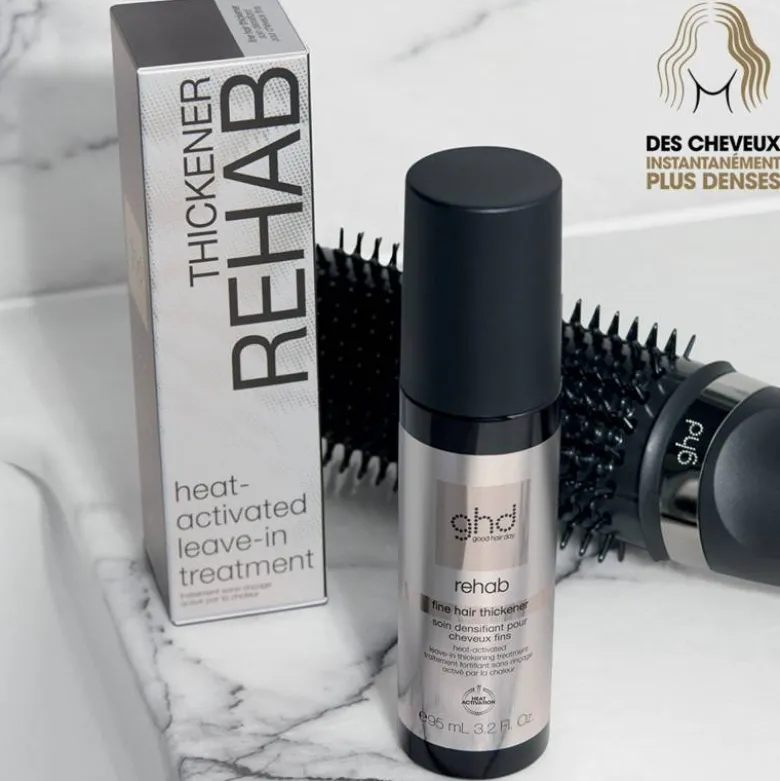Spray soin densifiant sans rinçage ghd Rehab - cheveux fins / 95ml