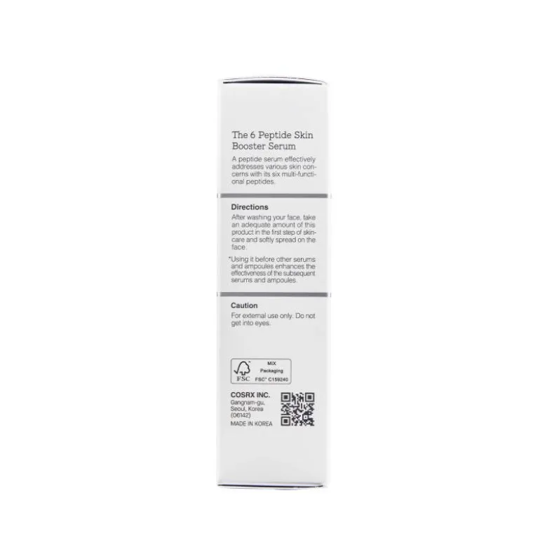 Sérum régénérant aux 6 peptides Skin booster / 150ml