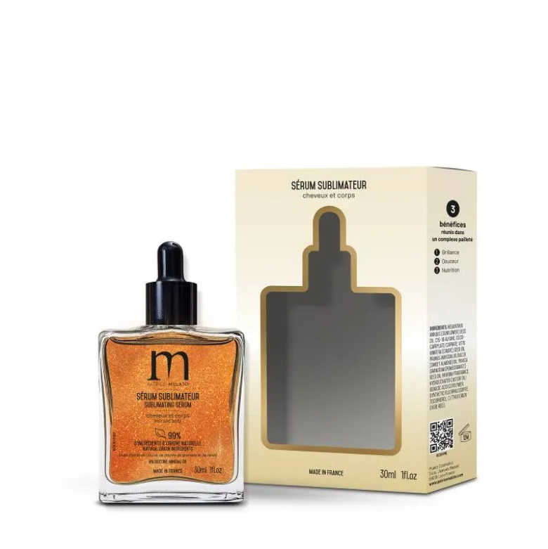 Sérum sublimateur cheveux et corps – brillance, douceur, nutrition / 30ml