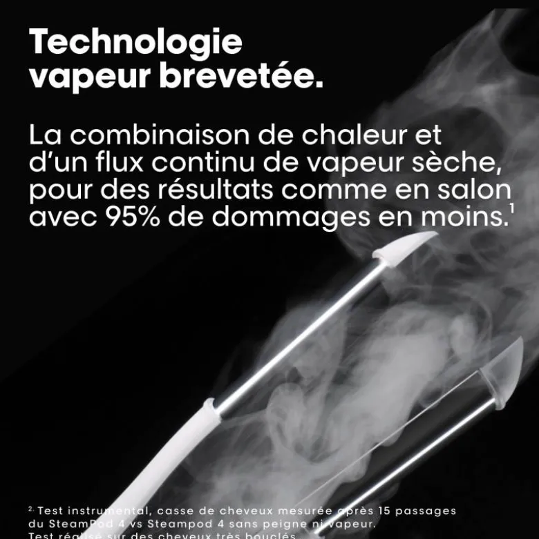 SteamPod 4 lisseur boucleur vapeur