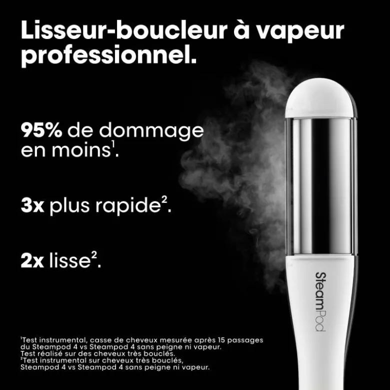 SteamPod 4 lisseur boucleur vapeur