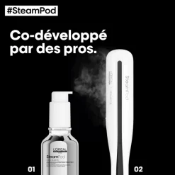 Steampod 3.0 lisseur vapeur professionnel Blanc