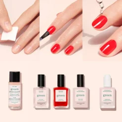 Système manucure Green™ routine complète Poppy Red (5 produits) / 30ml