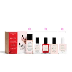 Système manucure Green™ routine complète Poppy Red (5 produits) / 30ml