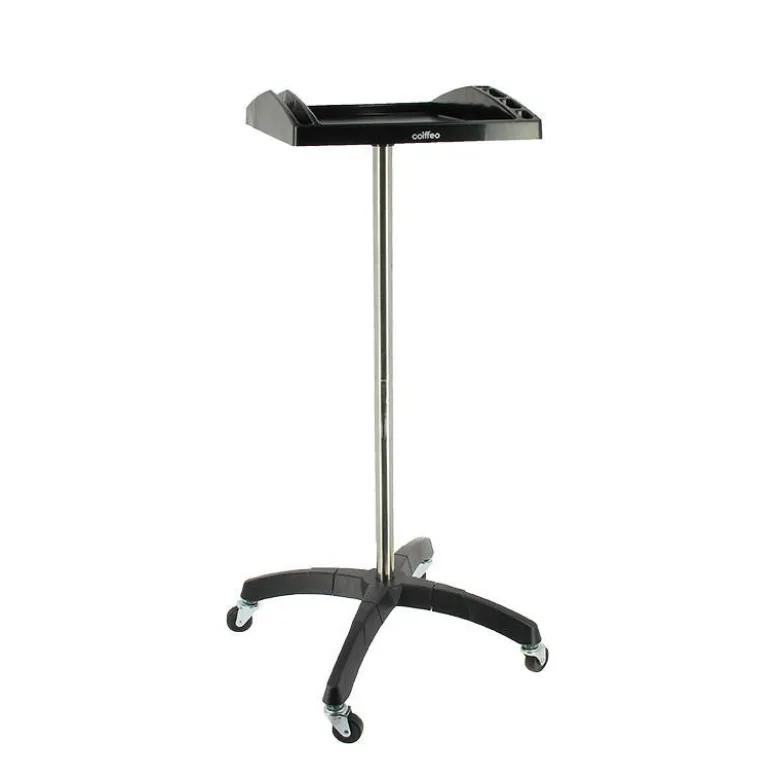 Table de service plateau Noire 39.5x32.5x6cm